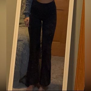 Black Flare Leggings